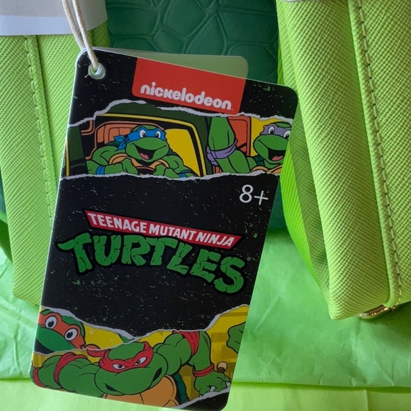 🐢🍕🐢 LOUNGEFLY TEENAGE MUTANT NINJA TURTLES BACKPACK 🍕🐢🍕 NWT 🐢🍕🐢 - Picture 14 of 16